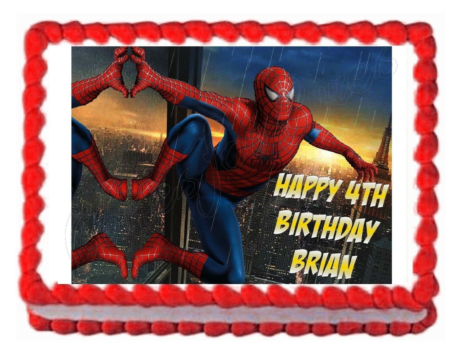 How to Make a Spiderman Cake : 10 Steps (with Pictures) - Instructables