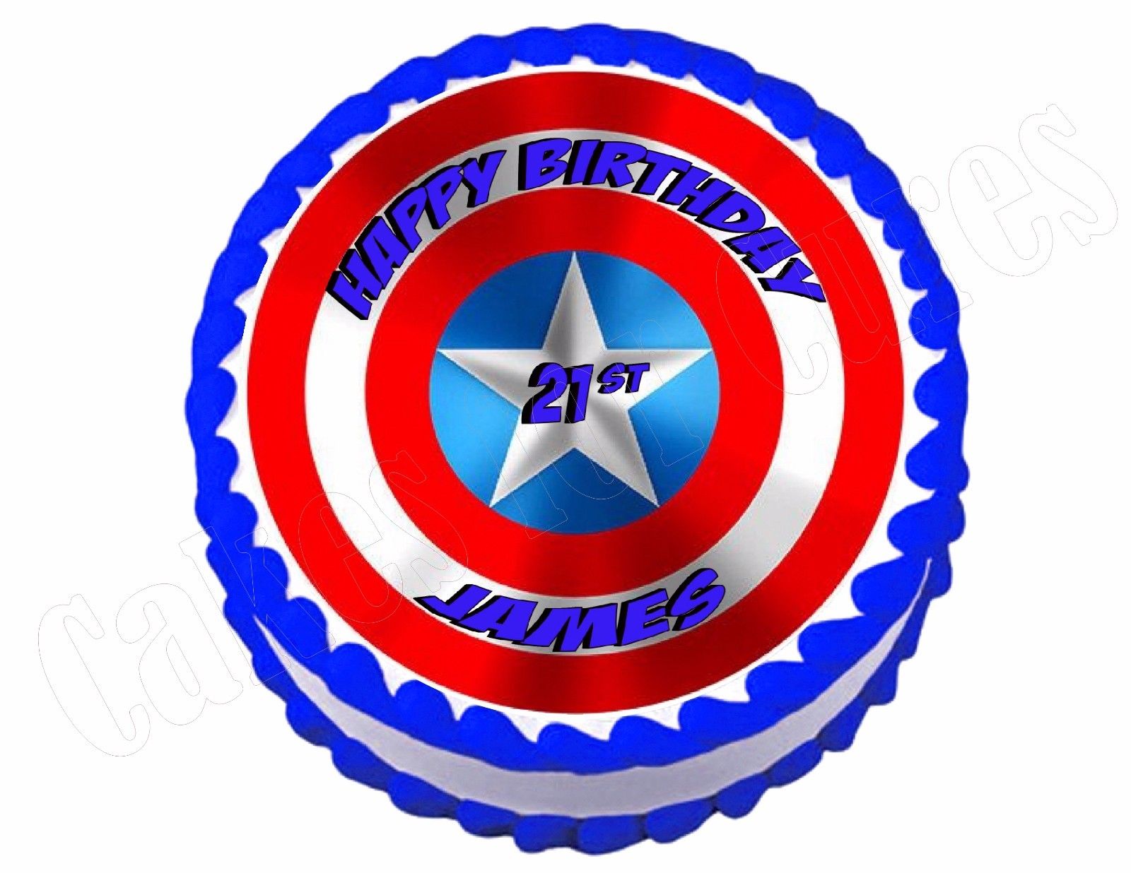 Captain America Shield Designer Cake Delivery in Delhi NCR - ₹2,349.00 Cake  Express